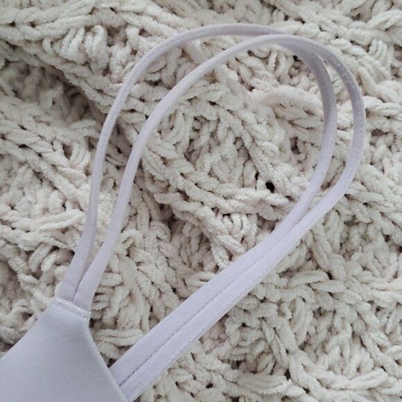Aerie Real Sunnie Wireless Lilac T Shirt Bra Lightly padded- Fits 32B or 30B - Picture 5 of 13